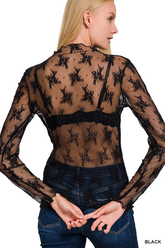 Lace Layering Top