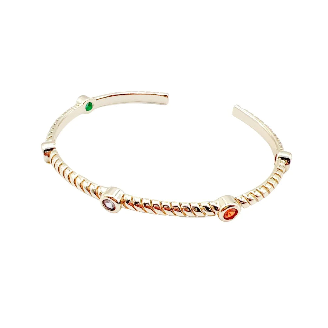 TJ Adylene Twisted Gold Bracelet