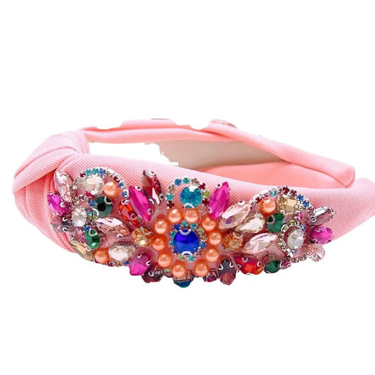 TJ Christina Gem Light Pink Headband