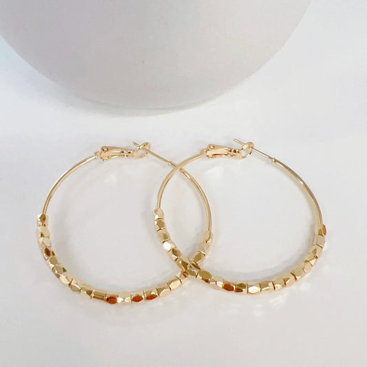 TJ Kristen Water Proof Hoops Earring